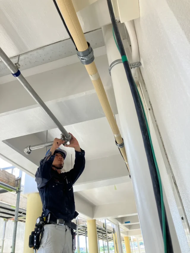 作業中スタッフ